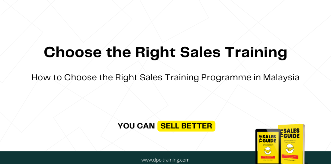 Sales training programme in Malaysia for corporate sales teams