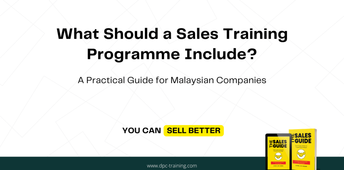 Sales Training Programme Content